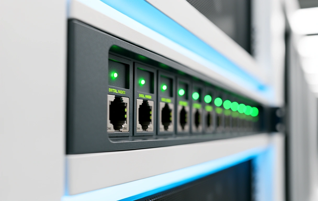 Technical server environment